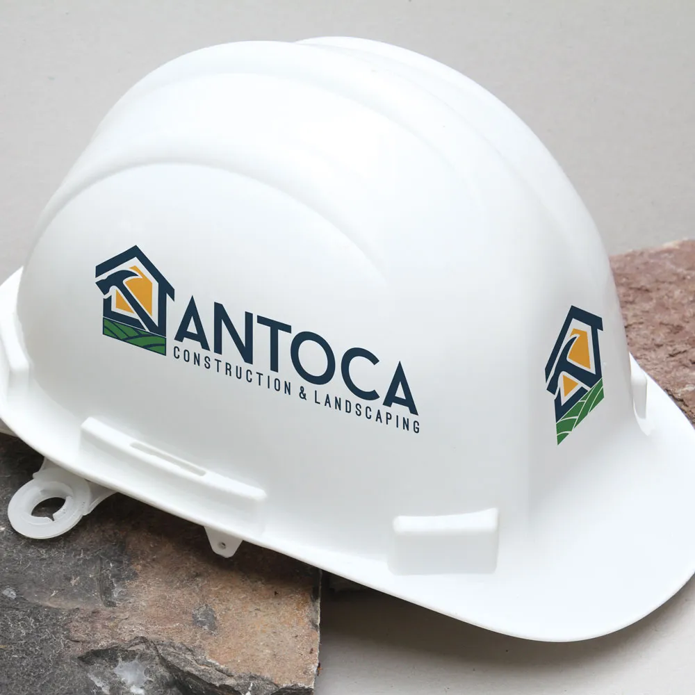 Antoca Construction brand design by DJ Creative