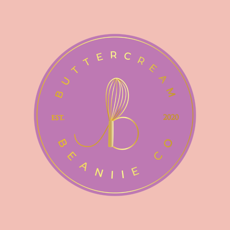 Butter Cream Beannie logo design by DJ Creative