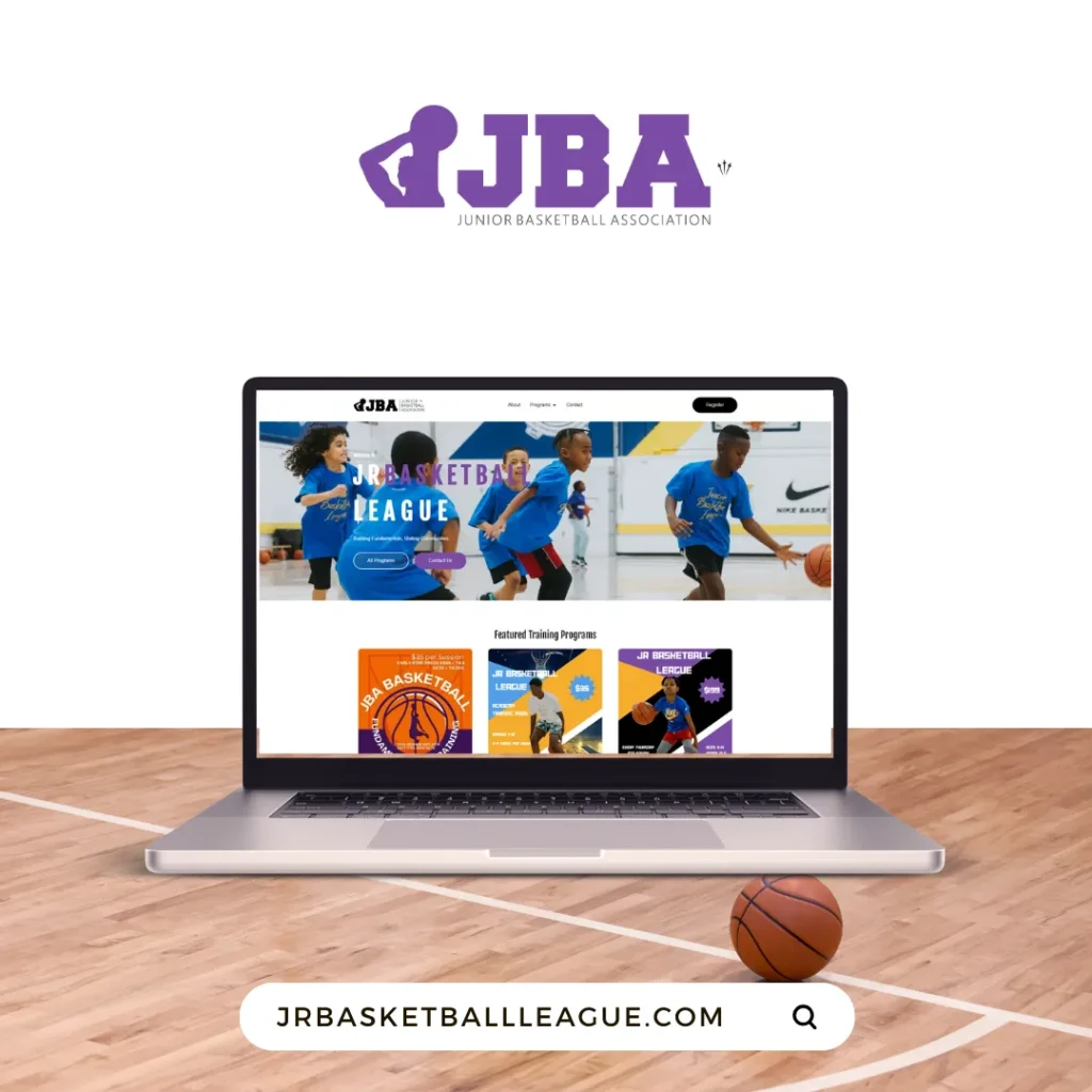 JBA website design by DJ Creative